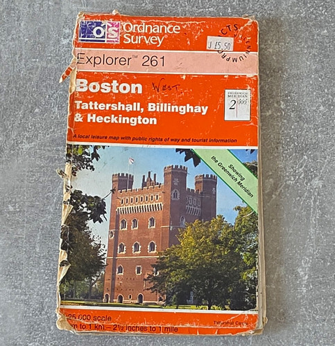 Ordnance survey explorer 261 - ordnance,