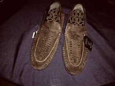 mens NEXT woven loafers size