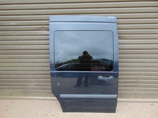 Ford Connect Sliding Door Transit 09-12 Drivers Right  Black with glass window