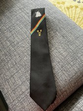 Masonic Black Vintage  Tie Royal Ark Mariners Midlands  