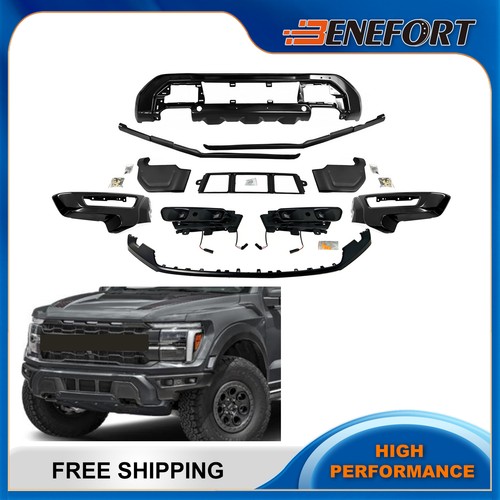 Complete front bumper face bar - front,
