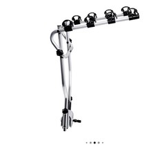 Thule 9708 HangOn four-bike hanging towbar bike rack aluminium