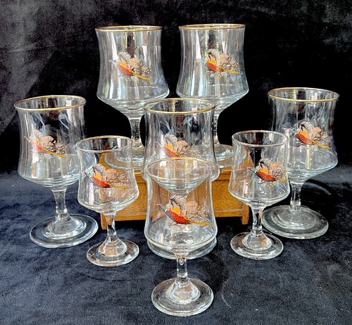 Pheasant design vintage gold - pheasant,