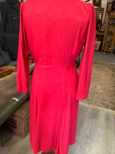 Ladies red 1940 - ladies, 1940,s