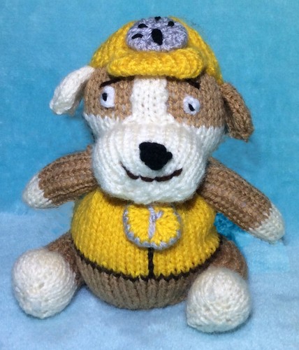 Knitting pattern rubble - pattern,