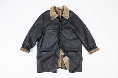 Soft lambskin brown - brown, shearling