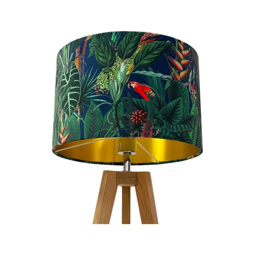 Dark blue parrot peacock - dark,