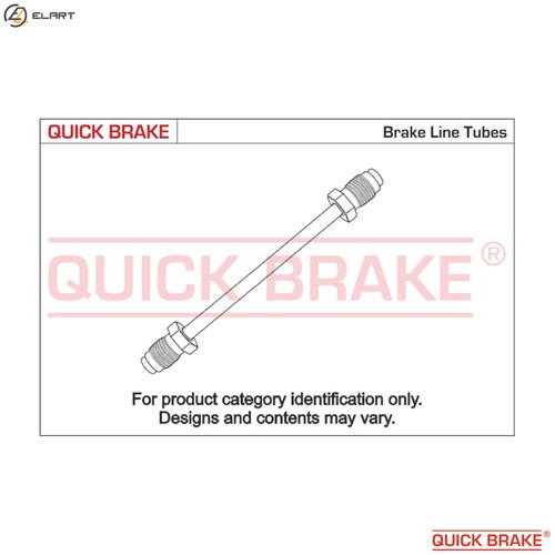 Brake line 4100a - brake, vw