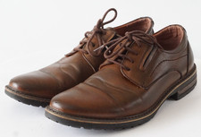 Memphis One Brogue Tan Brown Faux Leather Lace Up shoes Size UK 8, EU 42