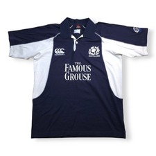 Scotland Rugby Jersey 2006 Home Mens Size M Short Sleeve Scotland National Team