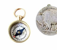 Mini Working Compass Pendant
