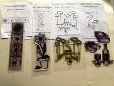 4 x Little Claire Stamps. Used.