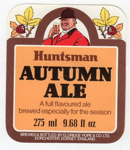 Beer label eldridge - eldridge, pope