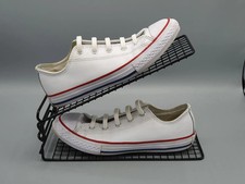 Converse CT OX White Leather Trainers Womens 132173C UK Size 2