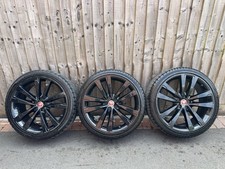 Jaguar XF XFS 20” Venom 5031 20” 8.5J Alloy Wheels + 6mm Tyres SET OF 3