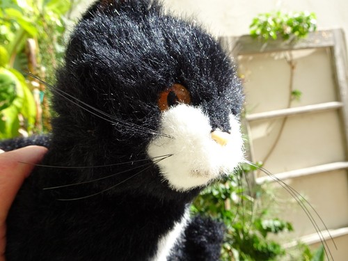 Vintage steiff black white - &,