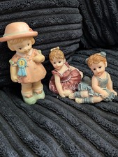 Lucie Attwell “You Are My Shining Star” Figurine + 2 Ballerina Ornaments Job Lot