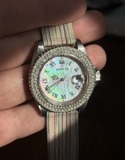 Invicta Limited Edition Women’s Watch #126/1000 Pink Pearl Dial Crystal Bezel