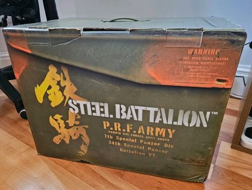 Steel battalion game - game, w/
