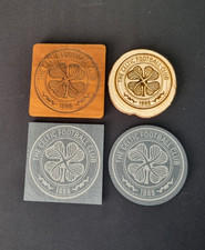 Glasgow Celtic FC Coasters - Slate - Wooden - Personalised - Brand New - Gift