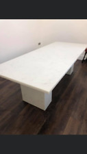 Rectangular dining table in quartz I Granite 