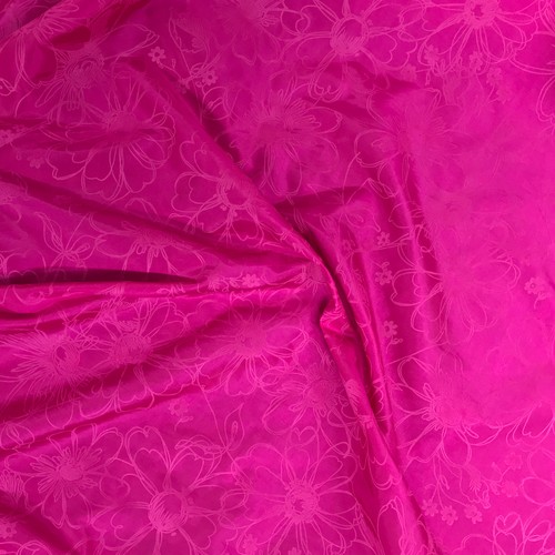 Velvet flocked taffeta - taffeta, fabric