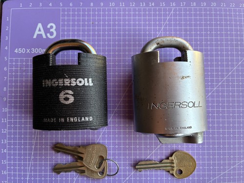 Ingersoll padlock steel - x,