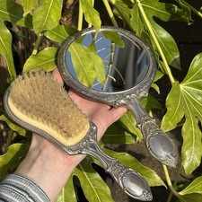 Vintage Silver Plated Repousse
