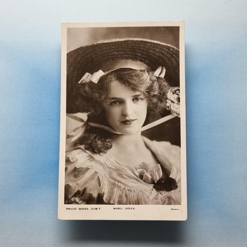 Edwardian actress postcard - edwardian,