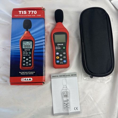Tis770 digital sound - digital, level