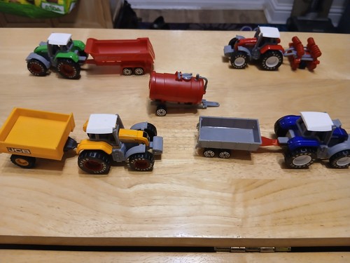 Job lot model tractors 5 - lot,