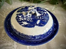 Vintage blue white willow - vintage,