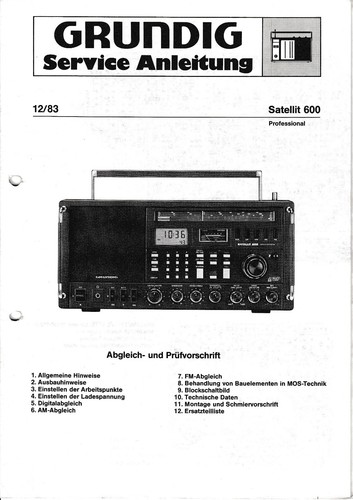 Service manual for grundig - service,