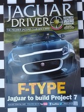 JAGUAR DRIVER MAGAZINE  AUGUST