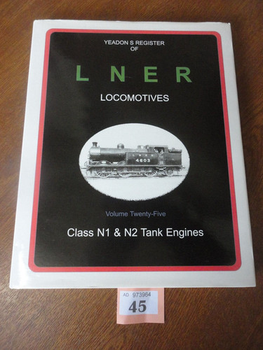 Yeadons register lner - register, of