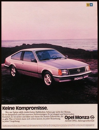 Opel monza the original - opel, a,