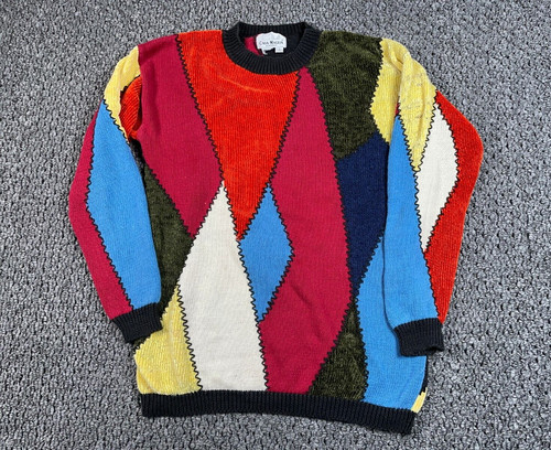 Vtg 90s colorful abstract - vtg,