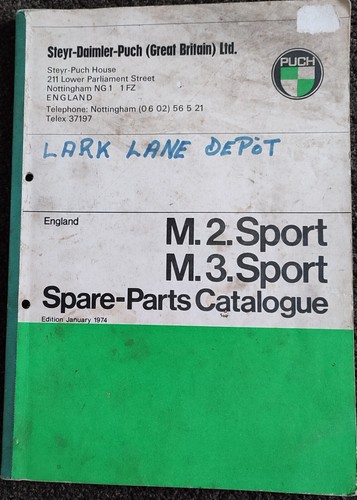 Puch moped sport parts - puch, m2