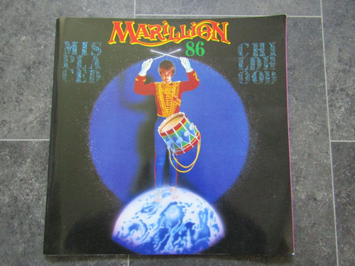 Marillion tour programme 1986 - tour,