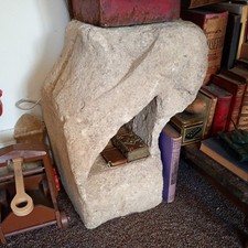 Medieval Carved Stone section Corbel or plinth architectural church abbey