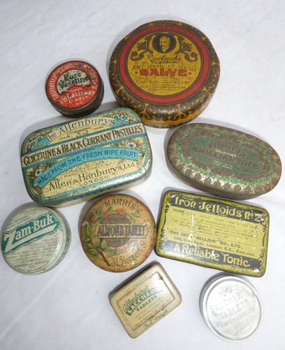 Collection antique pharmacy - -,