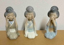 Mirete figurines - Japanese geisha (3 off)