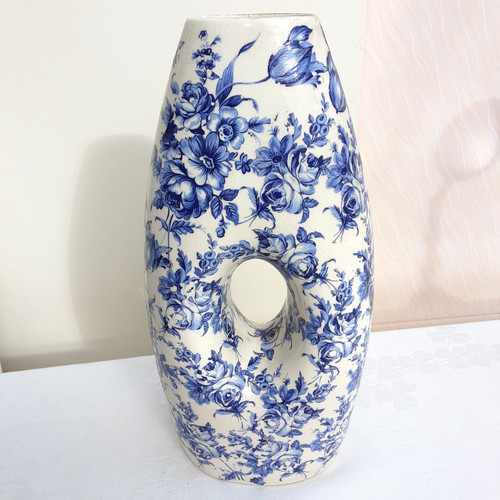 Vintage blue and white - vintage,