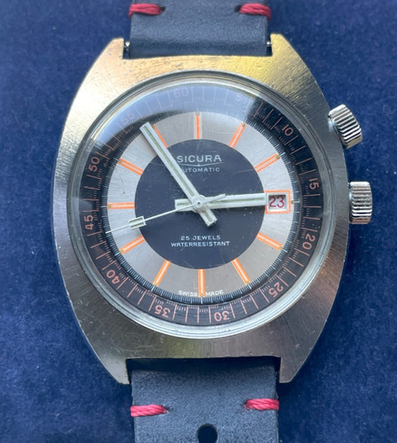 Vintage sicura automatic - automatic, diver