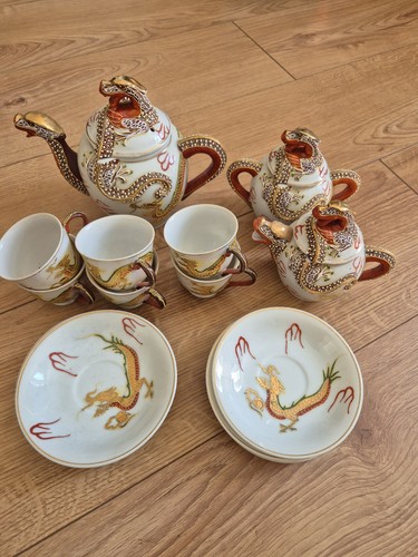 Decorative japanese tea set - japanese,
