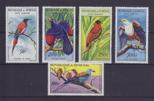 Senegal birds 1960 complete - senegal, 1960,
