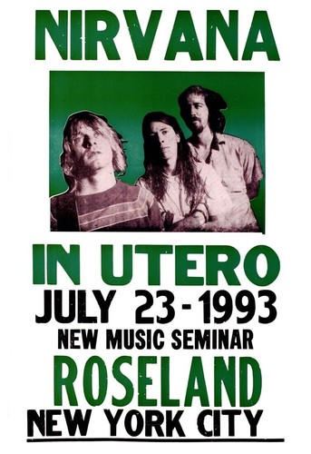 Nirvana utero 1993 - nirvana, x