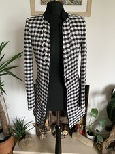Zara Checked Houndstooth Tweed