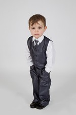 Boys Suits 4 Piece Waistcoat