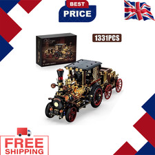Vintage Mechanical Steam Car